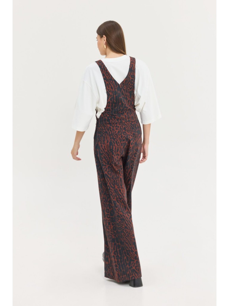 Jumpsuit&nbsp;pinwheel&nbsp;red