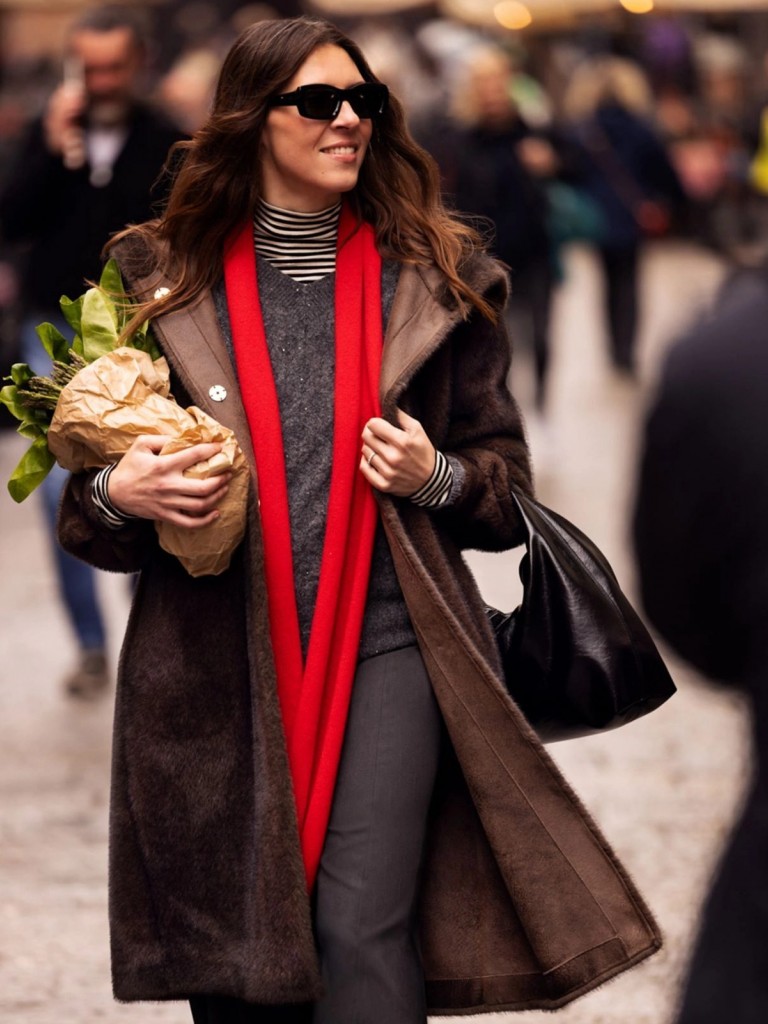 Doubleface&nbsp;coat&nbsp;emmfanello&nbsp;brown