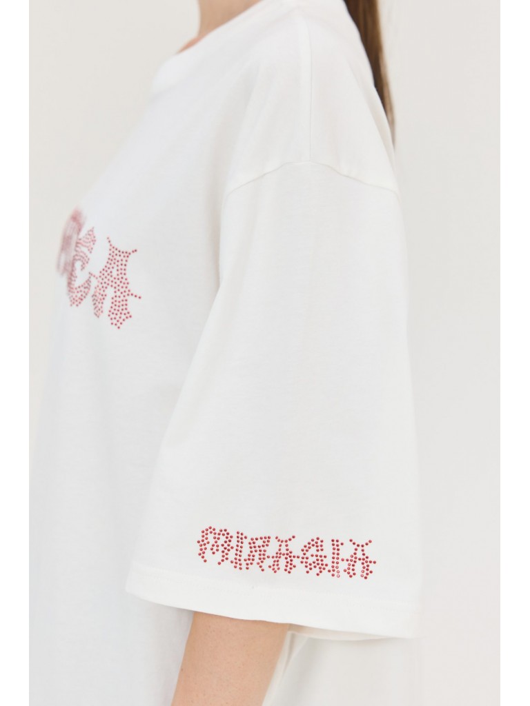 T-shirt offwhite metal vibes