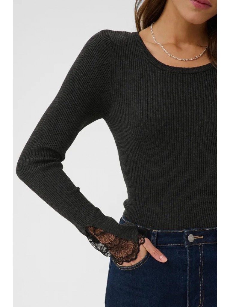 Μπλούζα 10512522 dark grey