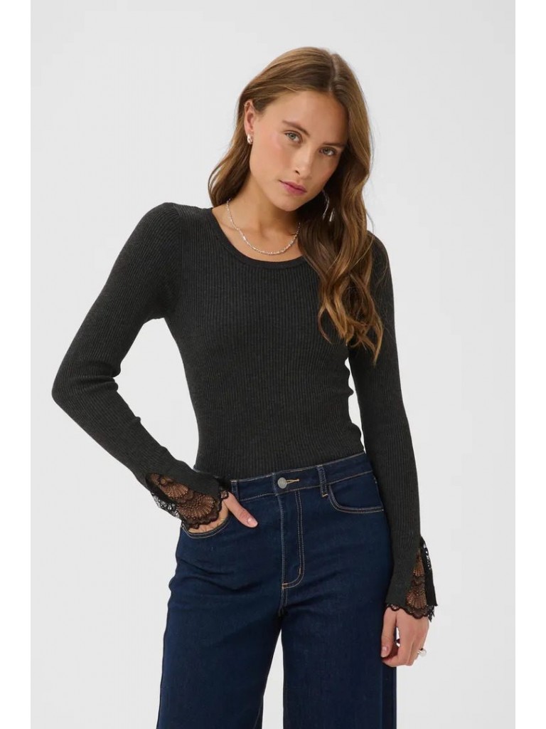 Μπλούζα 10512522 dark grey